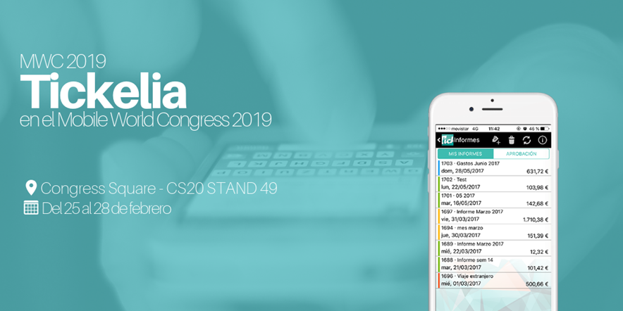 Tickelia en el Mobile World Congress 2019