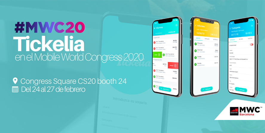 Tickelia participa, un año más, en el Mobile World Congress 2020