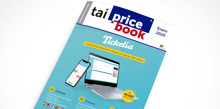 Tickelia es portada de la revista informática Tai-Pricebook