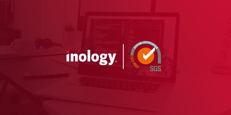Inology, empresa certificada en la norma ISO 9001